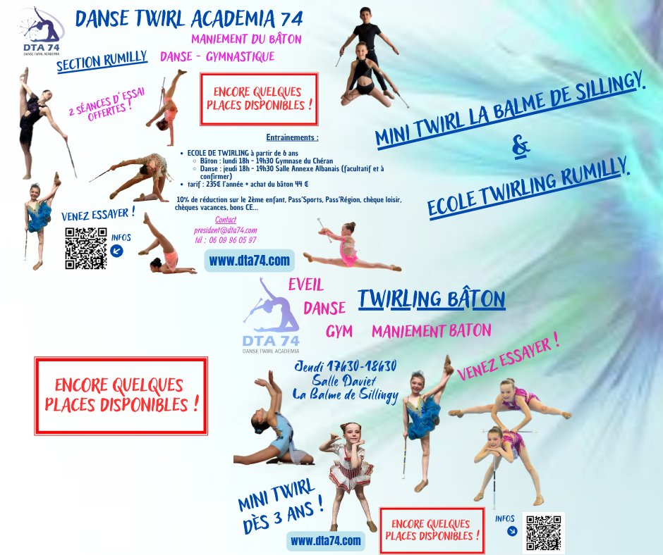 Encore Quelques Places Disponibles !
