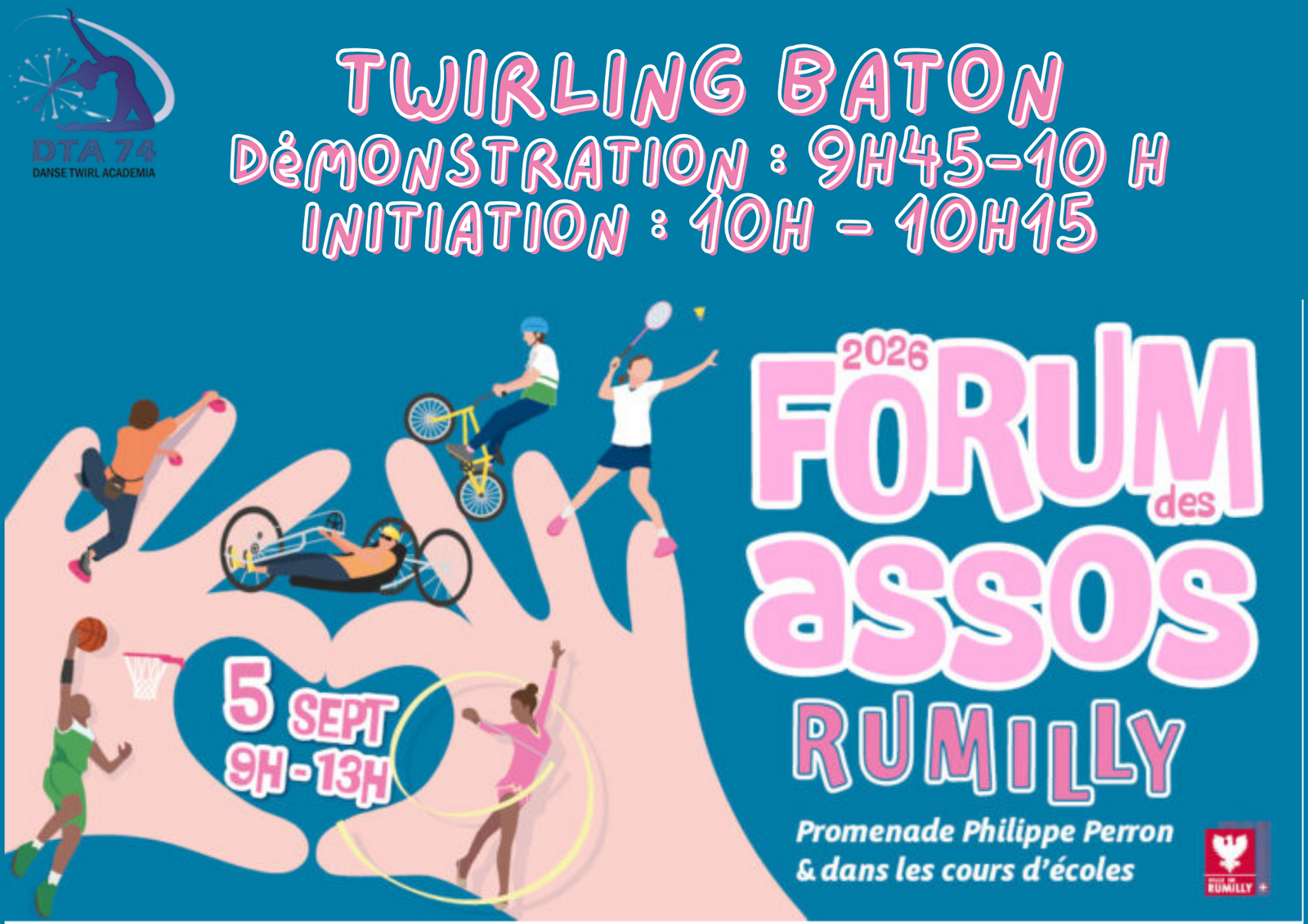 Forum des associations Rumilly - Venez nous rencontrer !