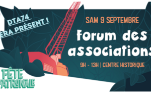 DTA74 présent au Forum des associations de Rumilly