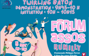 Forum des associations Rumilly - Venez nous rencontrer !