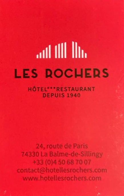 Hôtel Restaurant Les Rochers