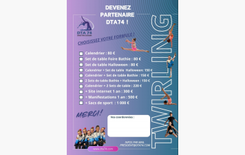 Dta74 - Devenez Partenaire 2027 !
